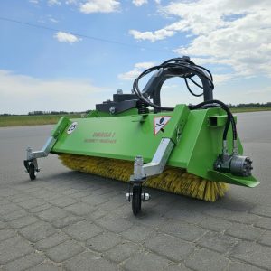 Zamiatarka uliczna Abra IGA Mini – 120 / 135 / 150 cm, do Kubota, Ursus, ISEKI